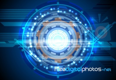 Technology Abstract Stock Image