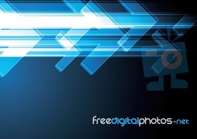 Technology Abstract Arrow Background Stock Image