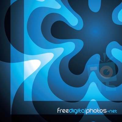 Technology Abstract Background  Illustration Stock Image