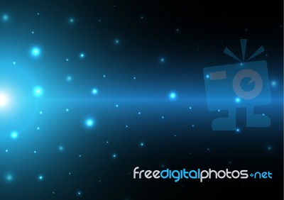 Technology Abstract Light Background Copy-space Stock Image