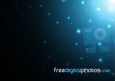 Technology Abstract Light Background Copy-space Stock Image