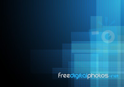 Technology Abstract Line  Background Stock Image