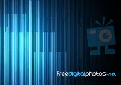 Technology Abstract Line  Background Stock Image