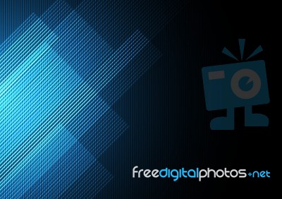 Technology Abstract Line  Background Stock Image