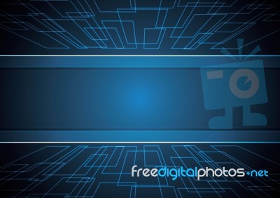 Technology Abstract Stripe Background Stock Image