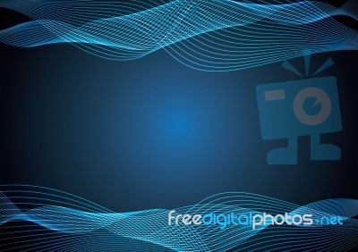 Technology Abstract Stripe Background  Illustration Stock Image