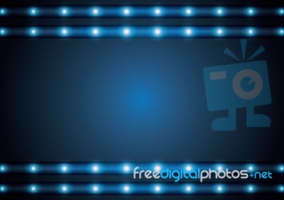 Technology Abstract Stripe Background With Copy-space  Ill Stock Image