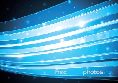 Technology Abstract Stripe Background With Copy-space  Ill Stock Image