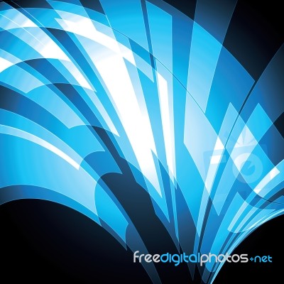 Technology Abstract Stripe Background With Copy-space  Ill Stock Image