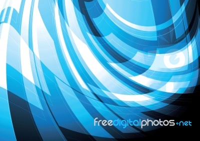 Technology Abstract Stripe Background With Copy-space  Ill Stock Image