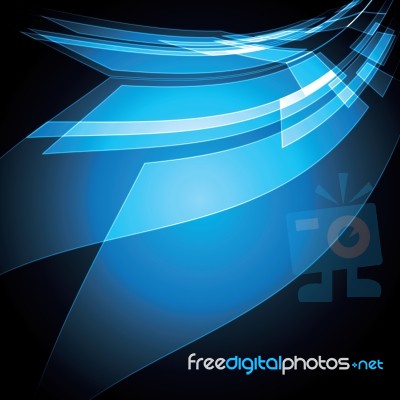 Technology Abstract Stripe Background With Copy-space  Ill Stock Image