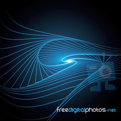 Technology Abstract Stripe Background With Copy-space  Ill Stock Image