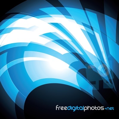 Technology Abstract Stripe Background With Copy-space  Ill Stock Image