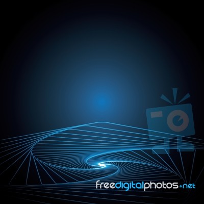 Technology Abstract Stripe Background With Copy-space  Ill Stock Image