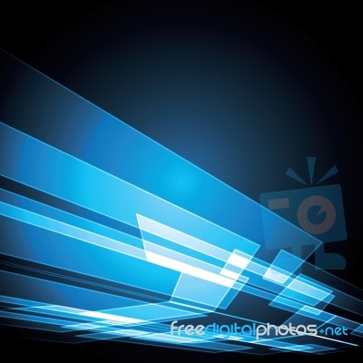 Technology Abstract Stripe Background With Copy-space  Ill Stock Image