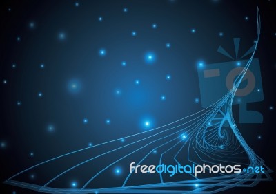 Technology Abstract Stripe Background With Copy-space  Ill Stock Image