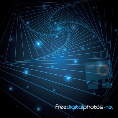 Technology Abstract Stripe Background With Copy-space  Ill Stock Image