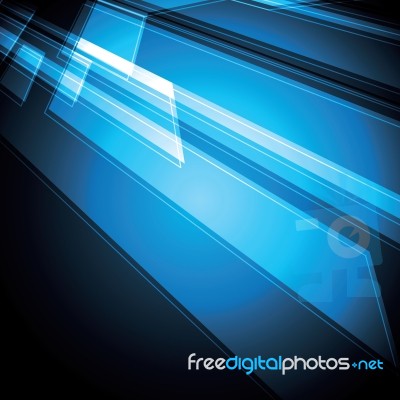 Technology Abstract Stripe Background With Copy-space  Ill Stock Image