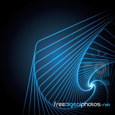 Technology Abstract Stripe Background With Copy-space  Ill Stock Image