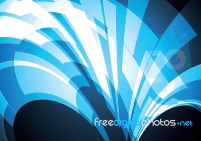 Technology Abstract Stripe Background With Copy-space  Ill Stock Image