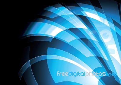 Technology Abstract Stripe Background With Copy-space  Ill Stock Image