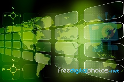 Technology Background Stock Image