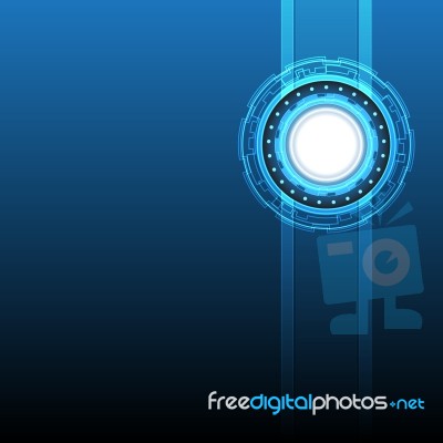 Technology Digital Abstract Background  Illustration Stock Image