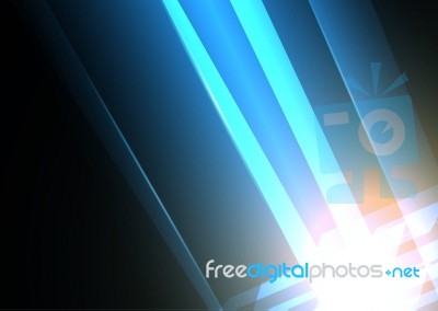 Technology Digital Future Abstract Light Stripe Background Stock Image