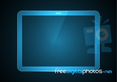 Technology Future Computer Tablet Stock Image