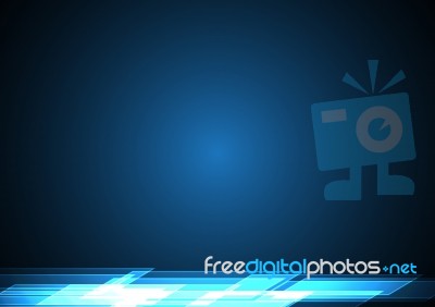 Technology Stripe Abstract Background Stock Image