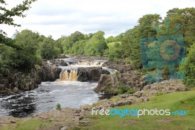 Tees Rapids Stock Photo