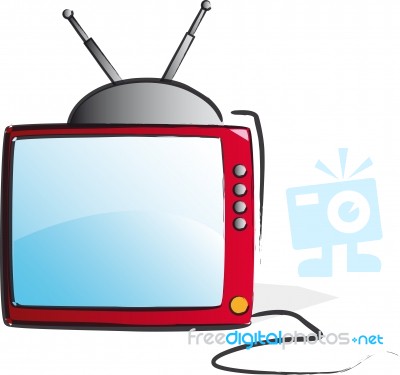 Television Stock Image