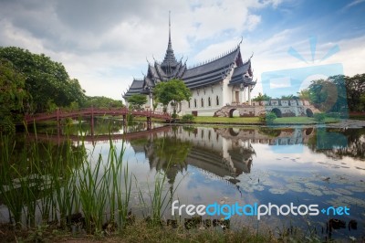 Temple Of Thailand Stock Photo