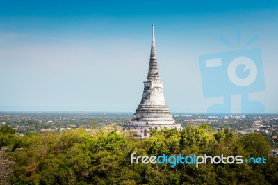 Temple On Top Of Mountain,architectural Details Stock Photo