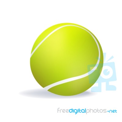 Tennis Ball Stock Image