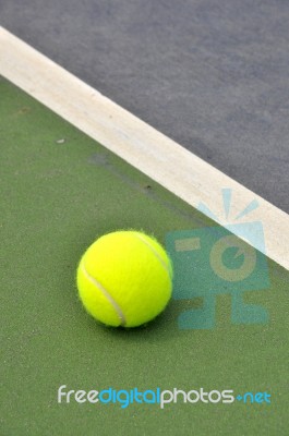 Tennis Ball Stock Photo