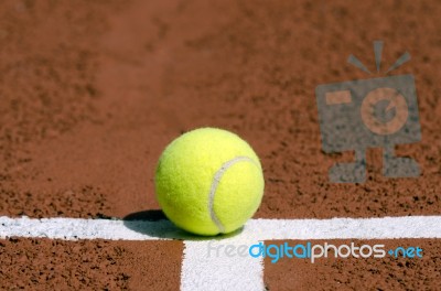 Tennis Ball Stock Photo