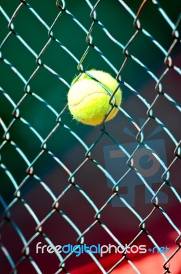 Tennis Ball Stock Photo