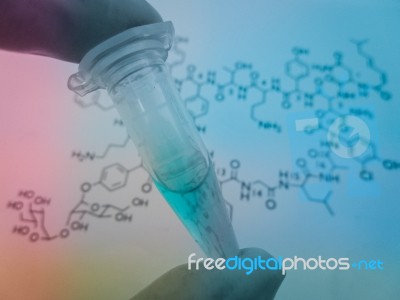 Test Tube Stock Photo