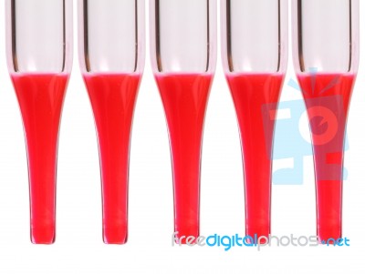 Test Tube Dropper Stock Photo