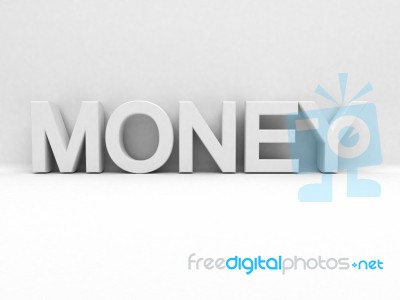 Text Money Stock Image