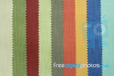 Textile Samples Stock Photo