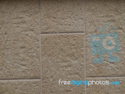 Texture Of A Wall Of A Building From A Stone Laying Stock Photo