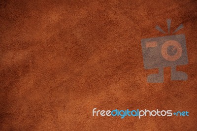 Texture Of Brown Leather Stock Photo