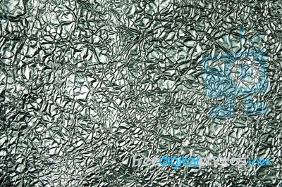 Texture Of Foil Paper Stock Photo