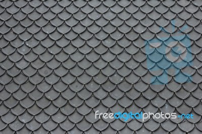 Texture Of Roof In Pattern Design Stock Photo