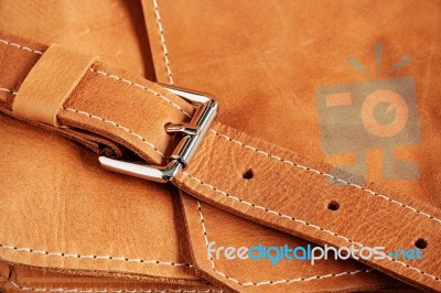 Textures Of Leather Handbags Stock Photo