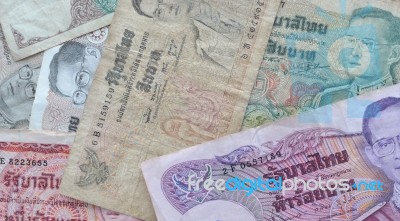 Thai Banknote Stock Photo