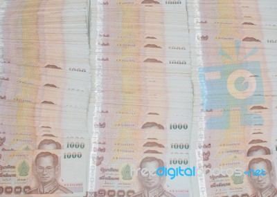 Thai Banknote Stock Photo