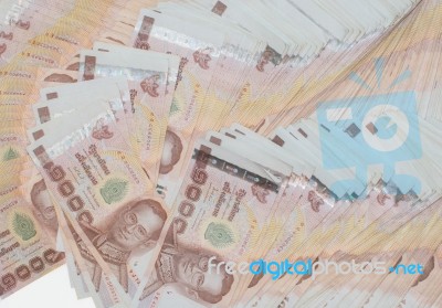 Thai Banknote Stock Photo